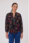 VENICE ZIP BLOUSE - wild flora